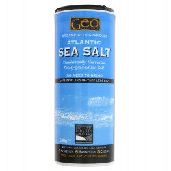 ATLANTIC SEA SALT - FINE (Geo Organics) 500g