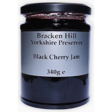 BLACK CHERRY JAM (Bracken Hill) 340g