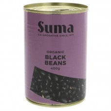 BLACK BEANS (Suma) 400g