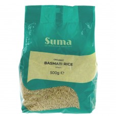 RICE - BROWN BASMATI (Suma) 500g
