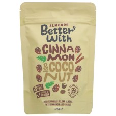 CINNAMON & COCONUT ALMONDS (Better With) 140g