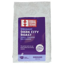 DARK CITY ROAST & GROUND COFFEE (Equal Exchange) 227g