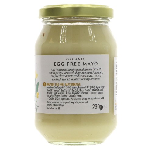 MAYONNAISE EGG FREE (Biona) 230g