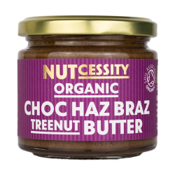 CHOCOLATE HAZELNUT & BRAZILNUT BUTTER (Nutcessity) 180g