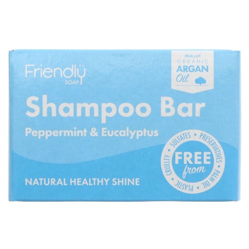 SHAMPOO PEPPERMINT & EUCALYPTUS (Friendly) 95g