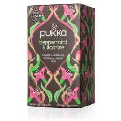 PEPPERMINT & LIQUORICE TEA (Pukka) x 20 bags