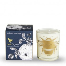SPICED ORANGE LARGE CANDLE (Bee Fayre)
