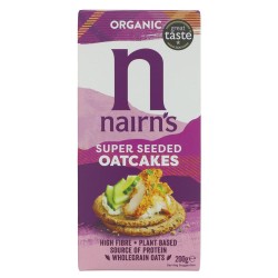 OATCAKES - SUPER SEEDED (Nairn's) 200g