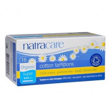 TAMPON WITH APPLICATOR - SUPER (Natracare) x16