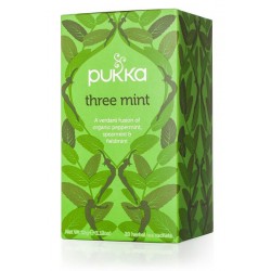 THREE MINT TEA BAGS (Pukka) x 20 bags