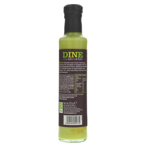 WASABI & LIME DRESSING (Atkins & Potts) 255g