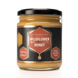 WILDFLOWER HONEY & POLLEN (Northumberland Honey Co.) 340g