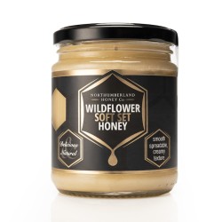 WILDFLOWER SOFT SET HONEY (Northumberland Honey Co) 340g