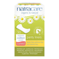 PANTY LINERS - CURVED (Natracare) x30